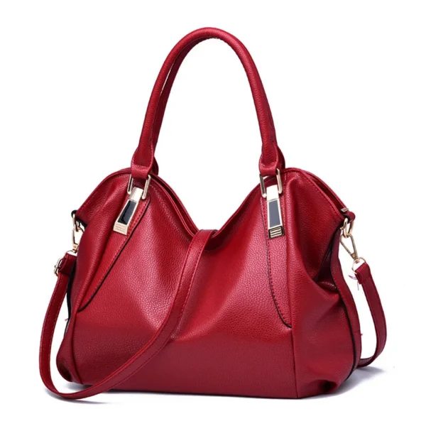 2024 NEW Soft Leather Women's Bag Handbag Luxury Designer Large Capacity Ladies Shoulder Crossbody Bag Elegant - Image 5