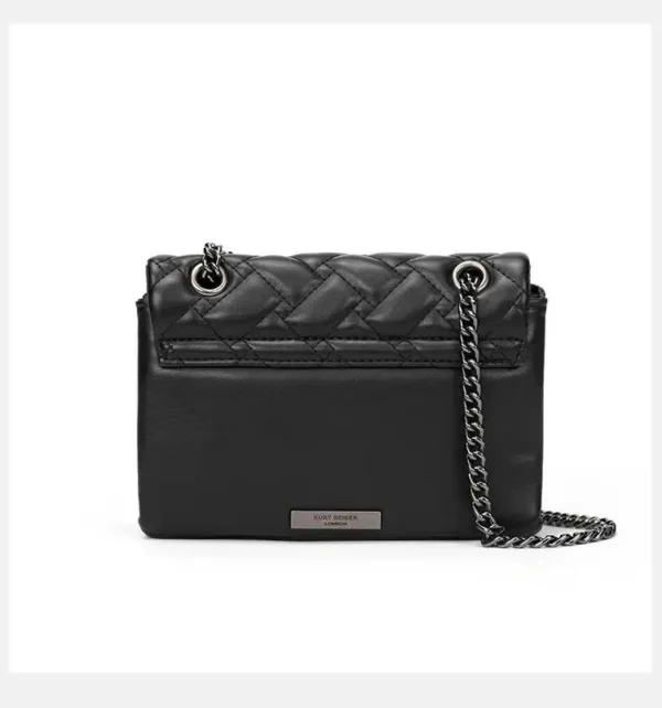 KURT GEIGER LONDON Women Shouder Bag Fashion Mini Quilted Eagle Metal Cross Body Bag Embroidery PU Leather Ladies Brand Purse - Image 2