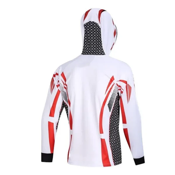 Long Sleeve Fishing Clothing Men's Anti-UV Comfortable Ventilation Printing Fishing Shirts Sublimation Hoodie Jerseys - Image 6