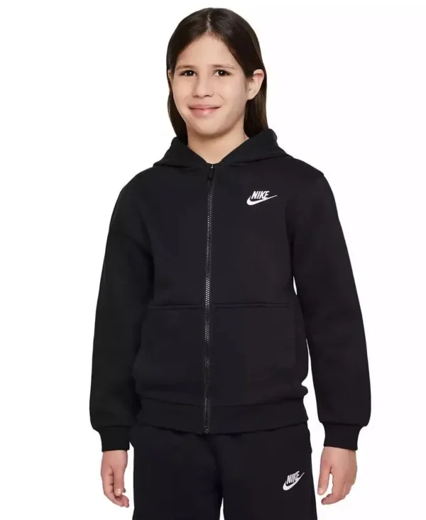 Nike | Big Kids Sportswear Club Fleece Full-Zip Hoodie