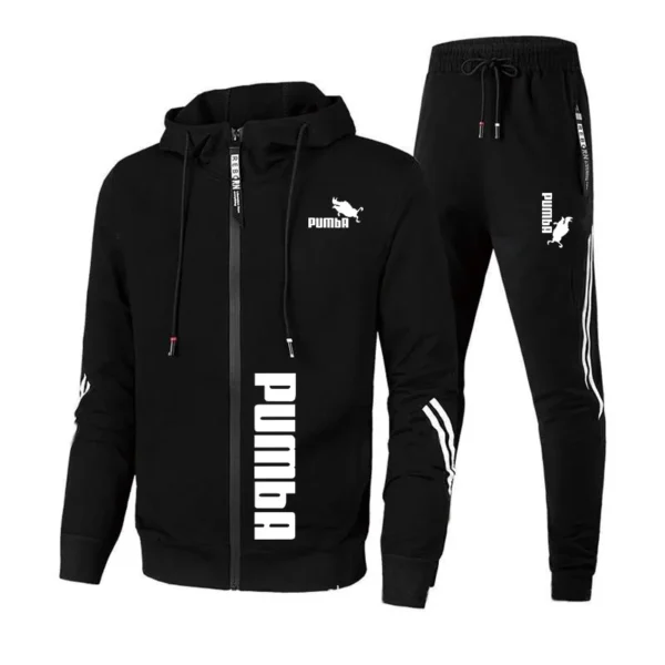 Hot Sales Tracksuit Men Travel Sweatshirts for Men Daily Dressing Men's Set Parkas Coat and Sweatpants Outdoor Sport Hoodie Suit