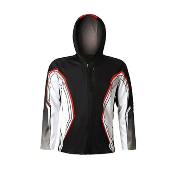 2023 Men's High-Quality CustomizedLong Sleeve Fishing Clothing Anti-UV Comfortable Printing Sublimation Hoodie Fishing Jerseys - Image 3