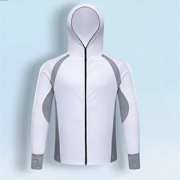 2023 Men's High-Quality CustomizedLong Sleeve Fishing Clothing Anti-UV Comfortable Printing Sublimation Hoodie Fishing Jerseys - Image 5