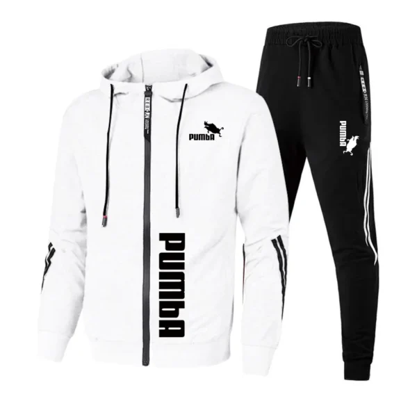 Hot Sales Tracksuit Men Travel Sweatshirts for Men Daily Dressing Men's Set Parkas Coat and Sweatpants Outdoor Sport Hoodie Suit - Image 2