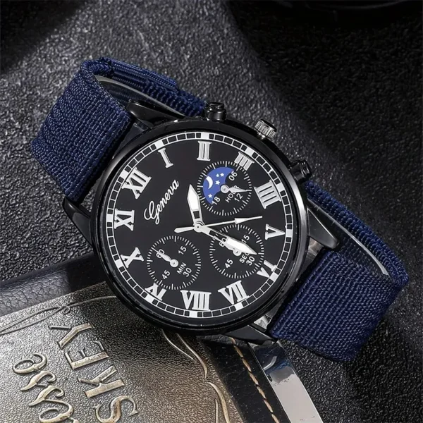 Luxury Watches Men Sports Big Dial Watch for Men Fashion Mens Business Quartz Wristwatch Casual Watch Men Clock Relogio Masculin - Image 3