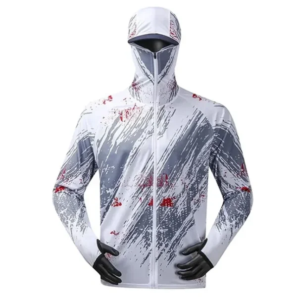 Long Sleeve Fishing Clothing Men's Anti-UV Comfortable Ventilation Printing Fishing Shirts Sublimation Hoodie Jerseys