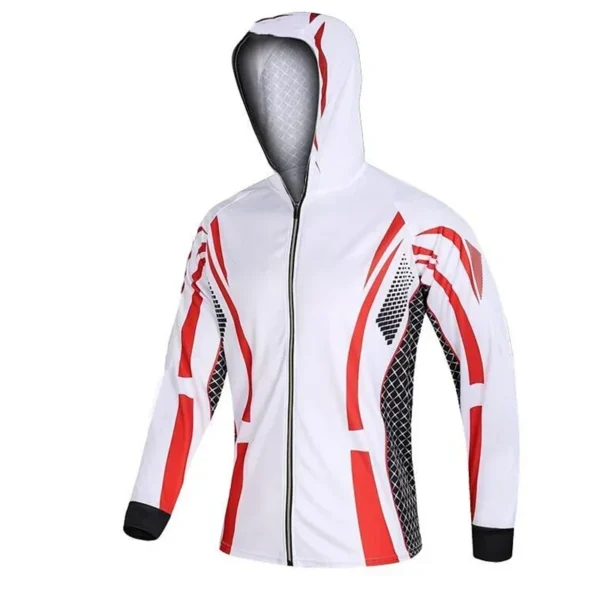 Long Sleeve Fishing Clothing Men's Anti-UV Comfortable Ventilation Printing Fishing Shirts Sublimation Hoodie Jerseys - Image 5