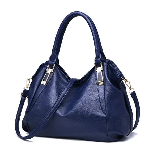 2024 NEW Soft Leather Women's Bag Handbag Luxury Designer Large Capacity Ladies Shoulder Crossbody Bag Elegant - Image 4