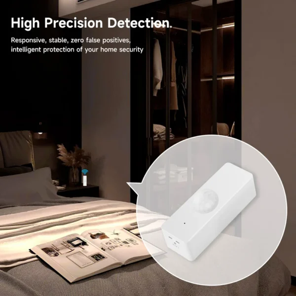 Tuya WiFi Zigbee PIR Motion Sensor Smart Home Human Body Infrared Detector Security Smart Life Works With Alexa Google Home - Image 3