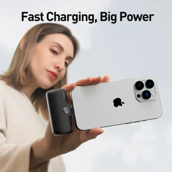 iWALK Portable Charger for iPhone All models: Mini 20W 4800mAh Wireless Power Bank Fast Charging Travel Battery Pack Power Banks - Image 2