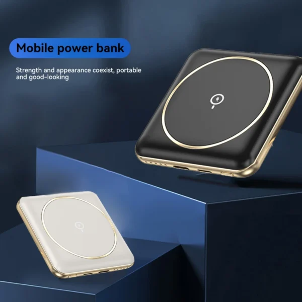 Xiaomi 50000mAh Power Bank Mini Magnetic Wireless Powerbank Fast Charging Thin External Battery For iPhone Huawei Samsung - Image 3