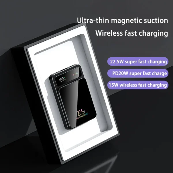 Xiaomi 50000mAh Magnetic Wireless Power Bank Portable External Battery Fast Charging PowerBank For iPhone Samsung Huawei - Image 4