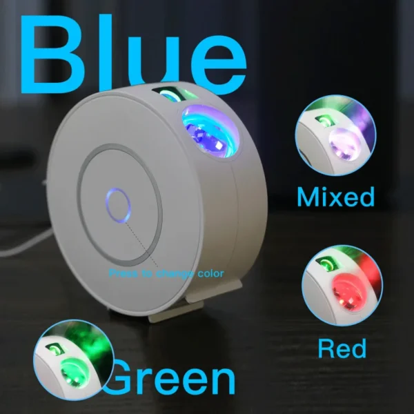 Tuya Smart Star Projector WiFi Laser Starry Sky Projector Waving Night Light Led Colorful APP Wireless Control Alexa Compatible - Image 6