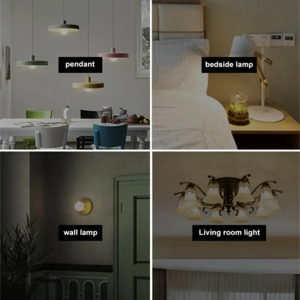 Tuya Matter A19 Smart Light Bulb WiFI RGB CW 9W Led Lamp Smart Home Remote Control Support Homekit Siri Alexa Google Home - Image 4