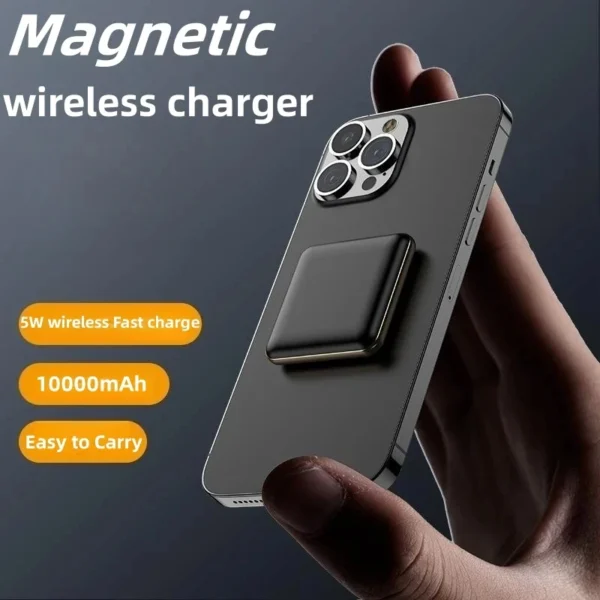 Xiaomi 50000mAh Power Bank Mini Magnetic Wireless Powerbank Fast Charging Thin External Battery For iPhone Huawei Samsung - Image 2