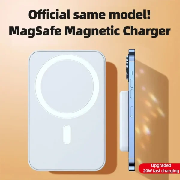 New Magnetic Power Bank 50000mAh Large Capacity Wireless External Battery MagSafe Portable Charger for IPhone 14 13 12 Series - Image 4